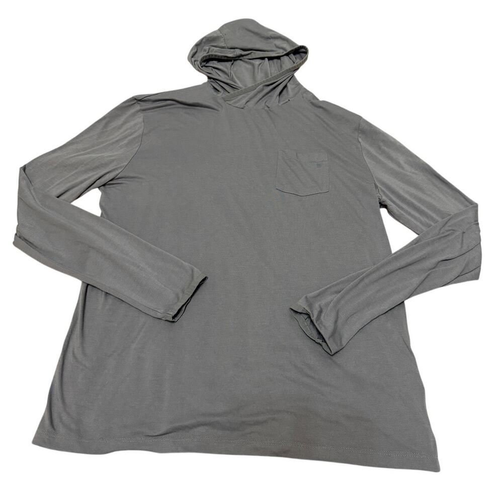 Free Fly Sun Hoodie - Gray - Size Large